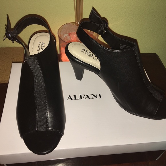 alfani black sandals